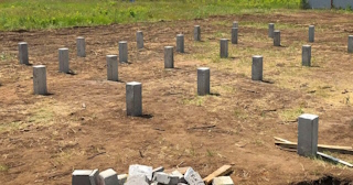 Фундамент на забивных жб сваях под ключ в Пугачеве - фундамент из забивных железобетонных свай цена от 3226 руб/м2